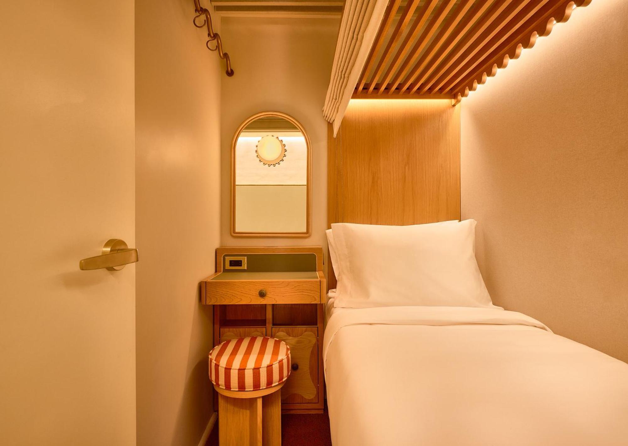 Cozy Sleeper Cabin with open ceiling