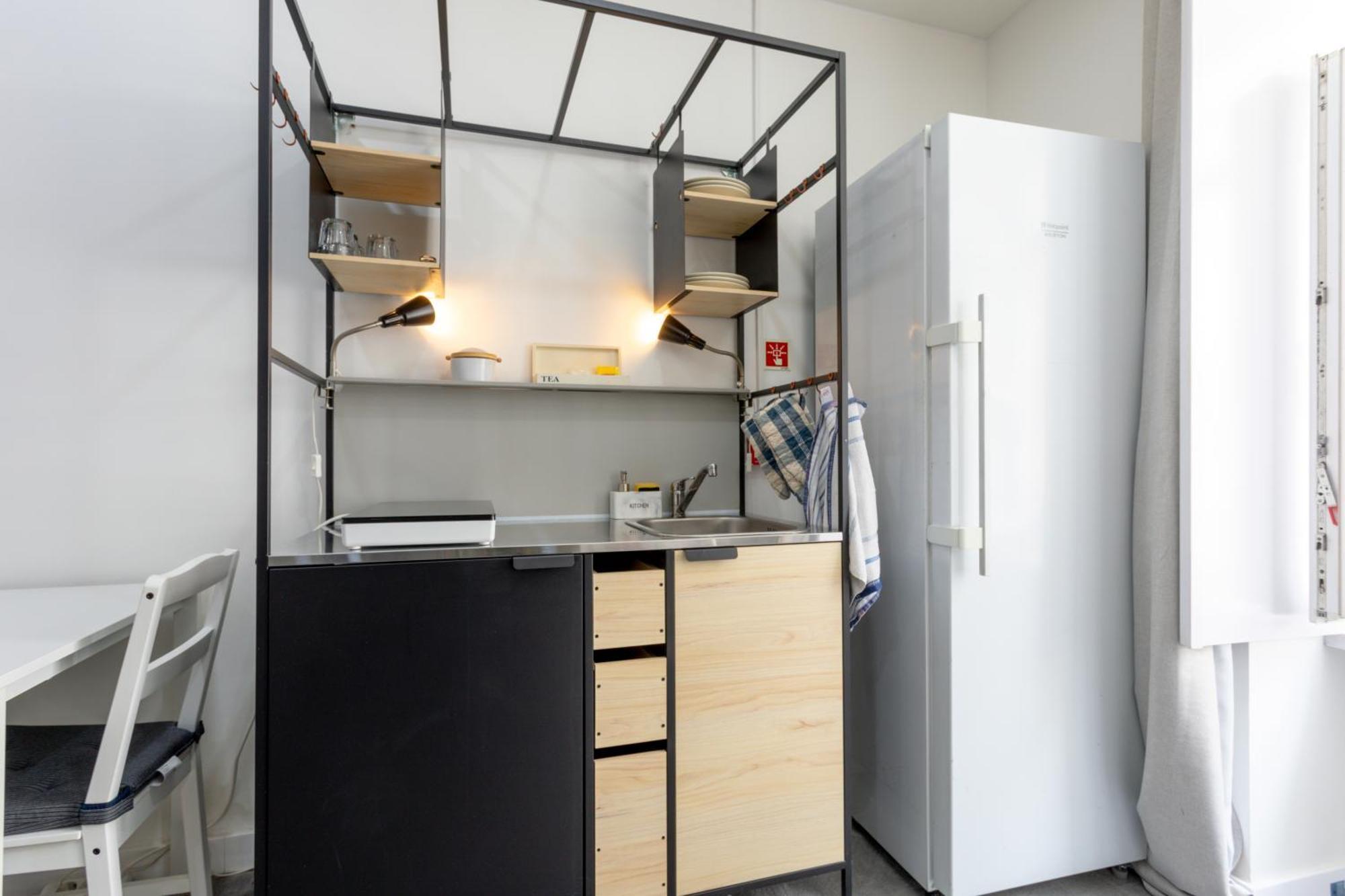 Monolocale con Divano-Letto